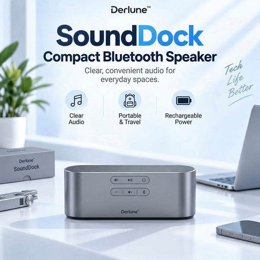 Derlune™ SoundDock Compact Bluetooth Speaker