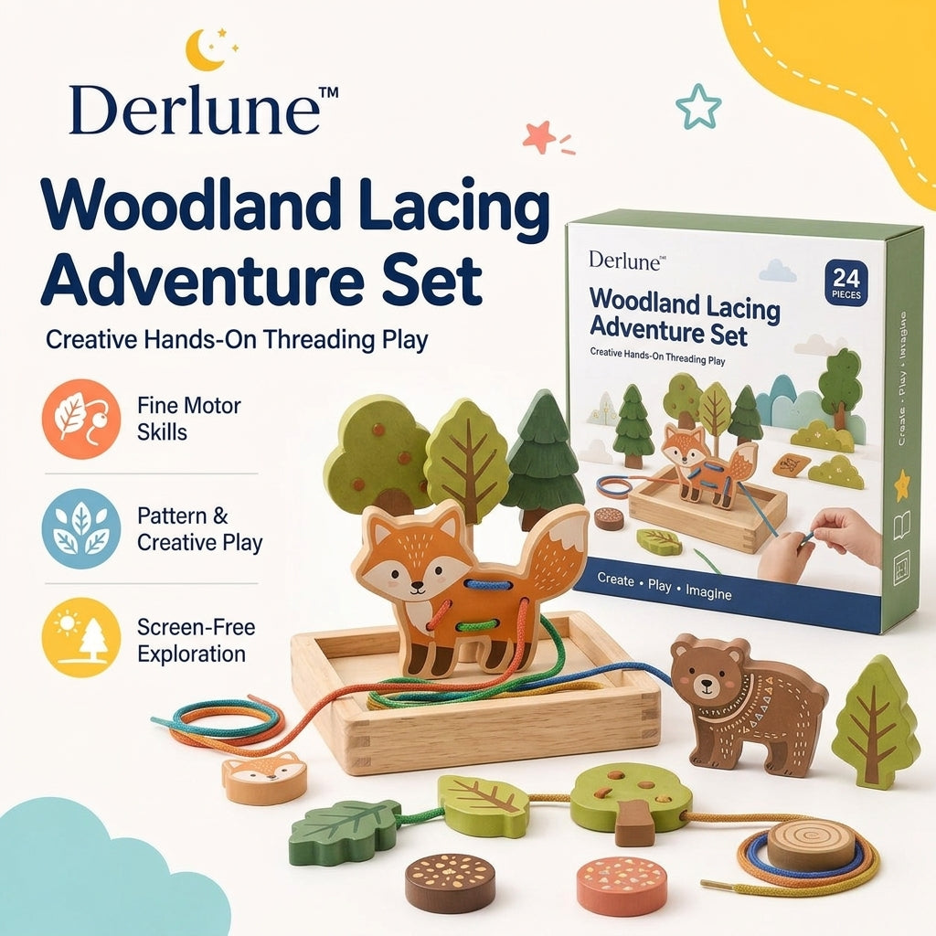 Derlune™ Woodland Lacing Adventure Set
