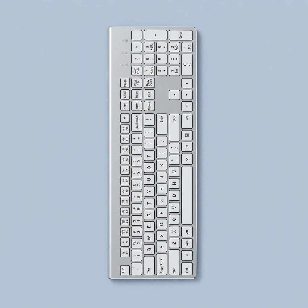 Derlune™ KeyFlow Slim Wireless Keyboard