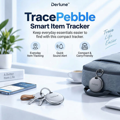 Derlune™ TracePebble Smart Item Tracker