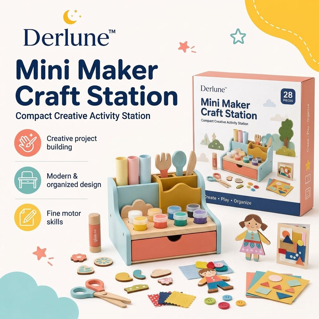 Derlune™ Mini Maker Craft Station
