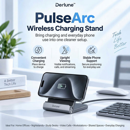 Derlune™ PulseArc Wireless Charging Stand