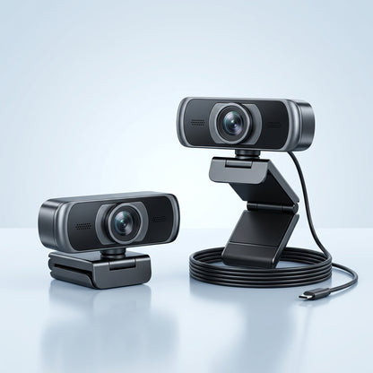 Derlune™ ClearFrame 2K USB Webcam