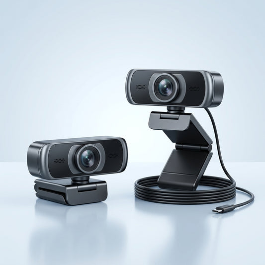 Derlune™ ClearFrame 2K USB Webcam