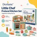 Derlune™ Little Chef Pretend Kitchen Set